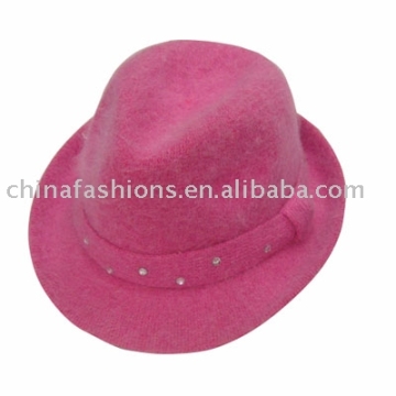 Fahion ladies'  angora hat