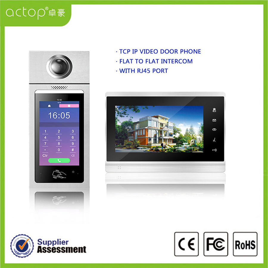 Wired Door Video Intercom System