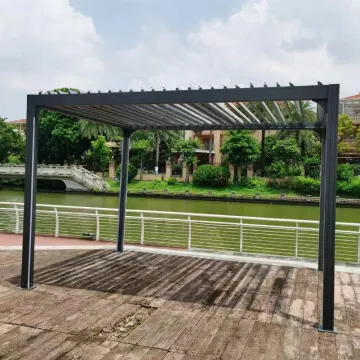 Aluminum Outdoor Furniture for 3x3m Garden Pavilion Design