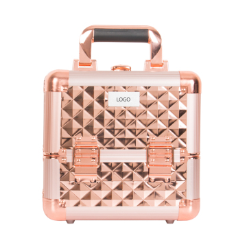 Popularne Lovely Mini Rose Złoty Makijaż Box dla dziewczyn