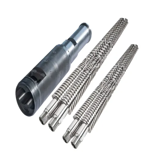 Mataas na kalidad na 65 at 132 tornilyo at bariles para sa mga plastik na extruder