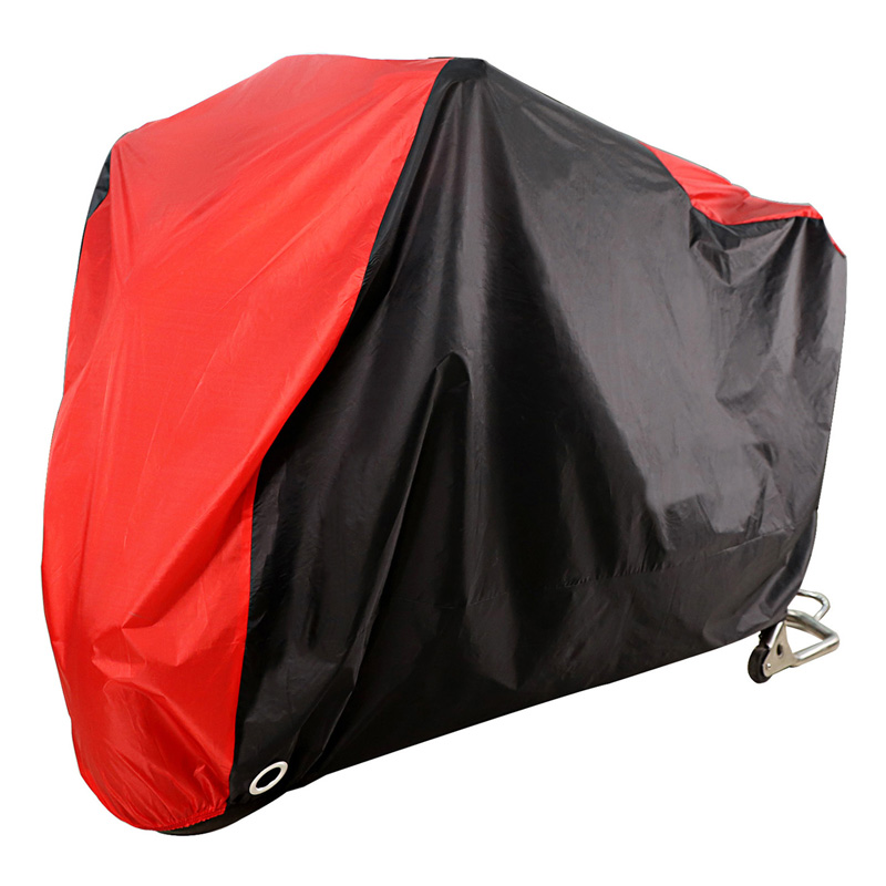 Couverture de protection de moto rouge sur mesure rouge sur mesure