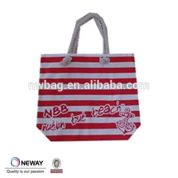2015 Hot selling beach tote bag/beach bag,fashion beach bag from china manufacture,Women Gender canvas Material beach bag