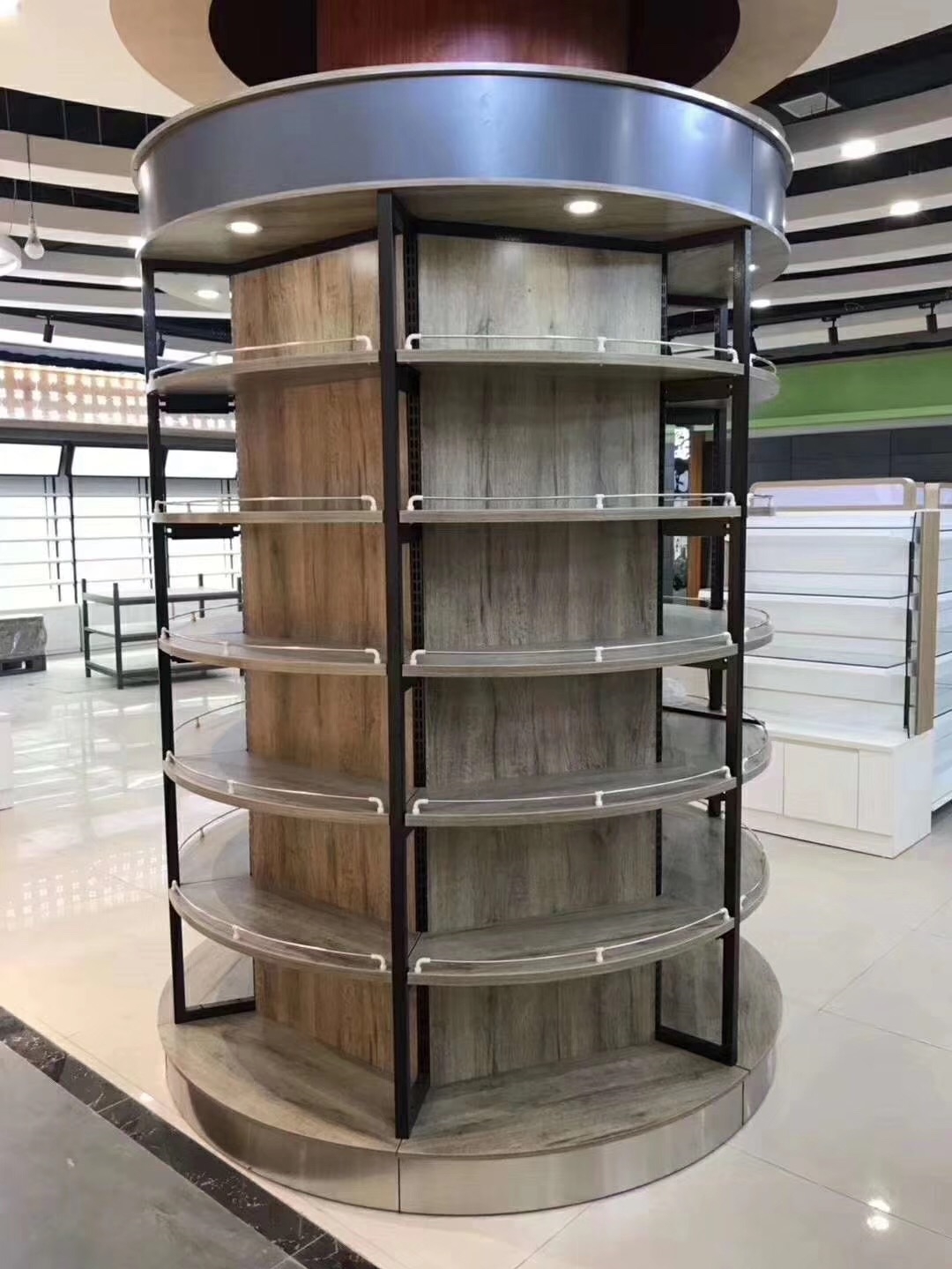 Cylindrical Shelves