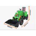 Electric front loader for tunnel use