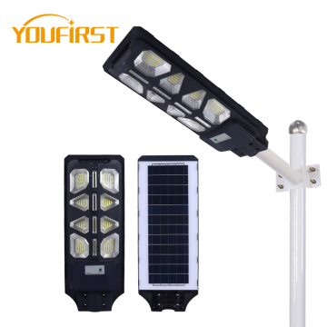 2024 IP65 Outdoor Solar Street Light with Radar Sensor and All-in-One Design