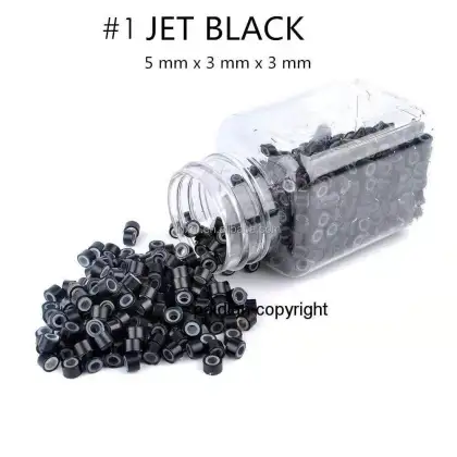 Chinese-Made Plastic Micro Ring Beads & Links