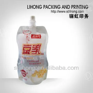 Spouted Pouch For 280g Soymilk Packaging