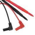 1 Pair Needle Tip Probe Test Leads Pin 10A Universal Digital Multimeter Meter Multi Meter Tester Lead Probe Wire Pen Cable