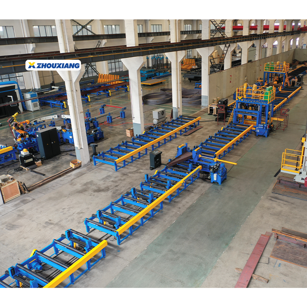 Horizontal H Beam Complete Assembly Welding Production Line