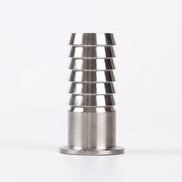 Stainless Steel Sanitary Triclamped Hose Nipple Connector