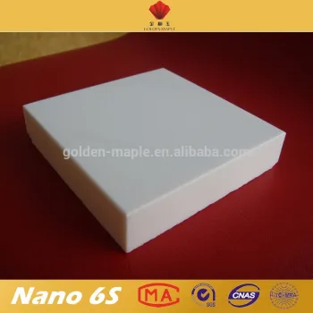 White artificial nano glass stone/Thassos marble cut-to-size