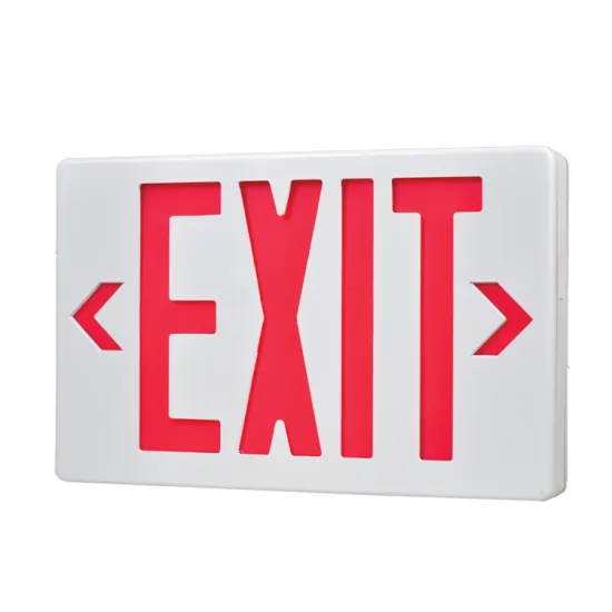 JIMING UL&cUL Approved Emergency Lamp with Arrow Egress Lighting - LED Exit Sign