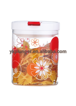 Borosilicate Glass Tea Canister Storage