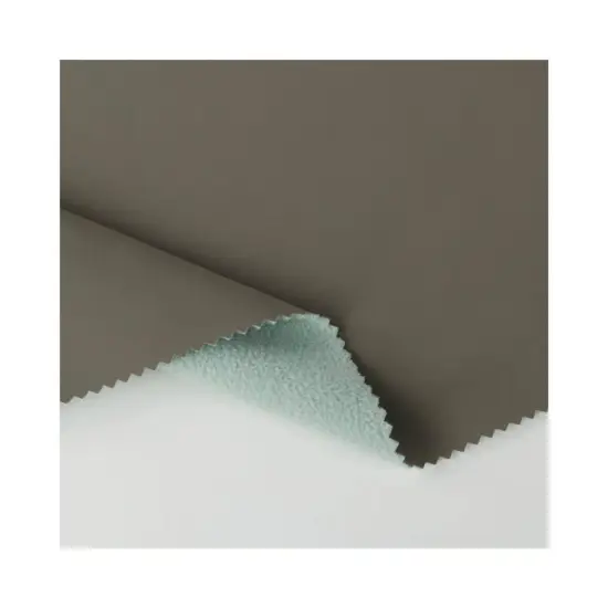 Casual Fabric Matted Wrapped Filament Nylon 4-Way Stretch Bonded TPU Laminated Polar Fleece Jackets for Men