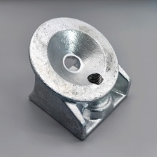 Ductile Iron Post Insulator Angle Mounting Bracket