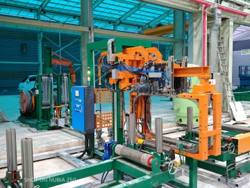 亜鉛めっきパイプ用の自動balingマシン