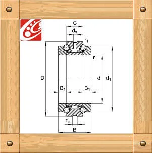 Nsk Angular Contact Ball Bearing 7319b,7319c,7319ac