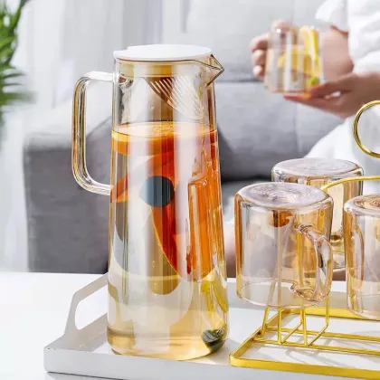 Borosilicate Glass Tea Kettle: Custom New Design Multifunctional Cold Water Kettle