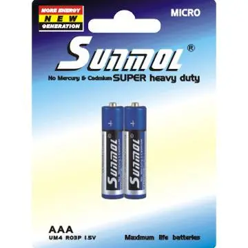 1.5V UM4 AAA Size R03_B2PB Battery