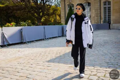 Young ladies down wear