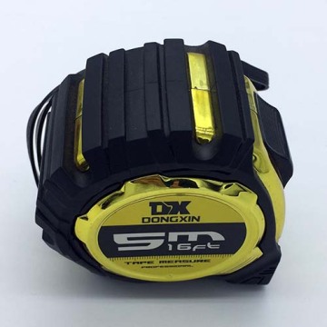 Beautiful color rubber covered measuring tape