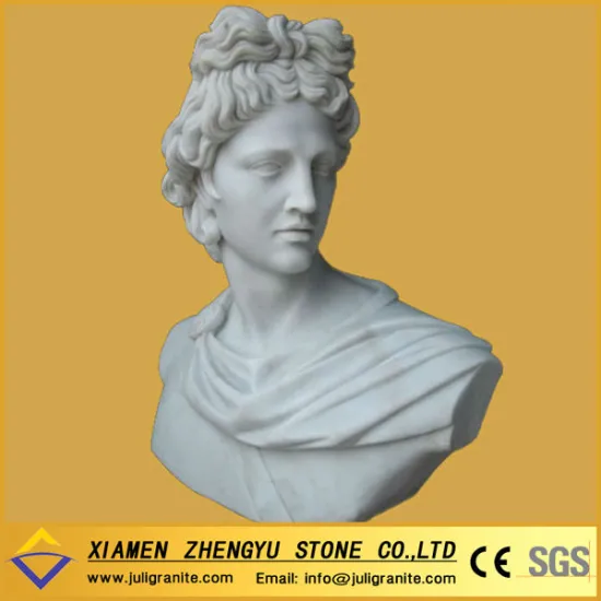 white Marble Bust Statue