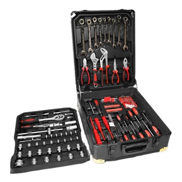 187Pcs Tool Kit Trolley Case for Mechanics and DIY Enthusiasts