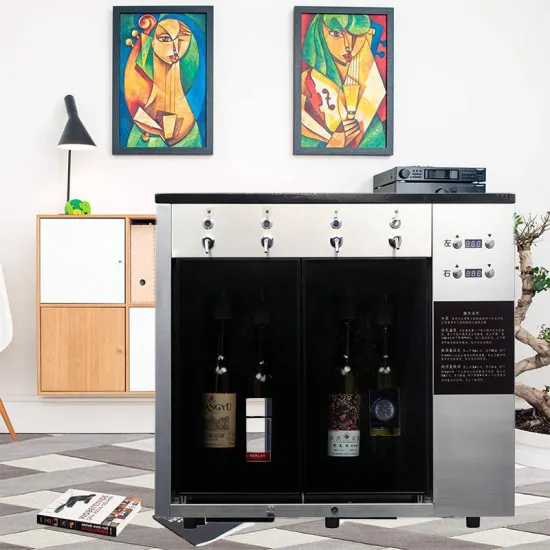 Electric Wine Cooler Dispenser for Juice Drinks - Decanter Wine Bar