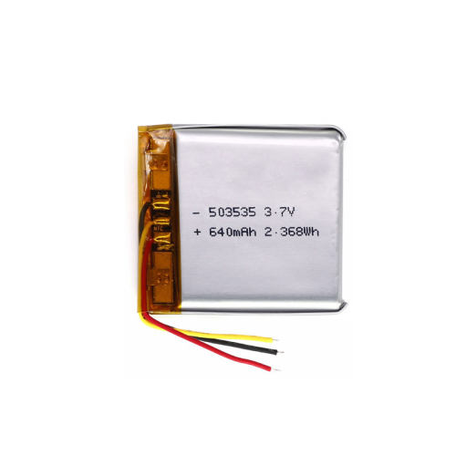 3.7V 640mAh 503535 682052 rechargeable lipo battery