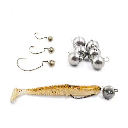 Plain Color Wolfram Cheburashka Fishing Weight Tungsten Sinker