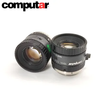 16mm C-Mount 1.5MP 2/3\" Optical Industrial Lens for Machine Vision by COMPUTAR - Japan Made