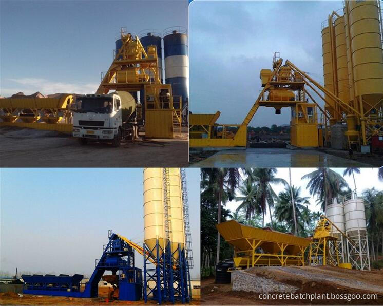 free base concrete batching plant