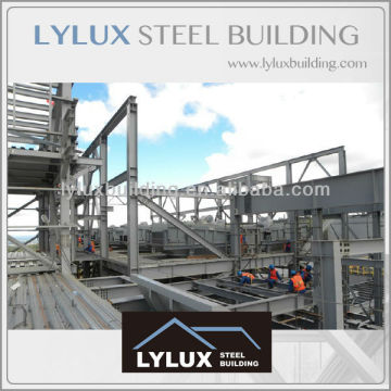 International mining/oil project on site heavy steel frame construction