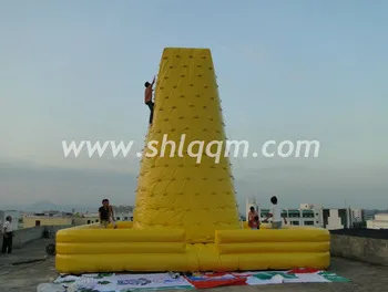2014 Artificial inflatable climbing wall for sale