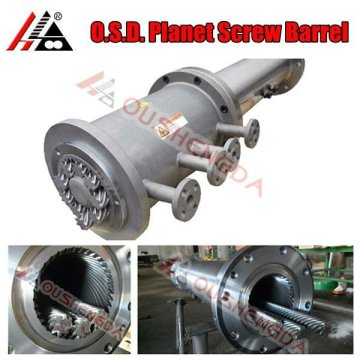 Planet screw planet extruder for pvc sheet extrusion