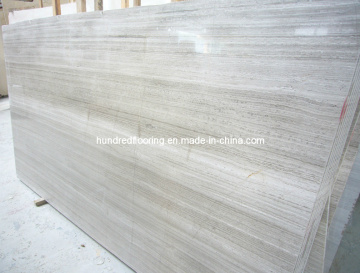 Haisa Light White Wood Vein Marble