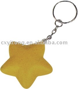 key chain stress ball,keyring stress ball-star