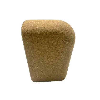 Custom Print Round Corner Curved Cork Yoga Bricks and Blocks