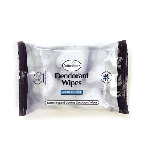 Naturliga deodorant Bionedbrytbara personliga vård våtservetter