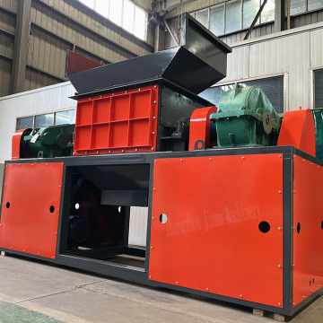 Domestic Garbage Shredder: Double Axis Bag Breaking Machine