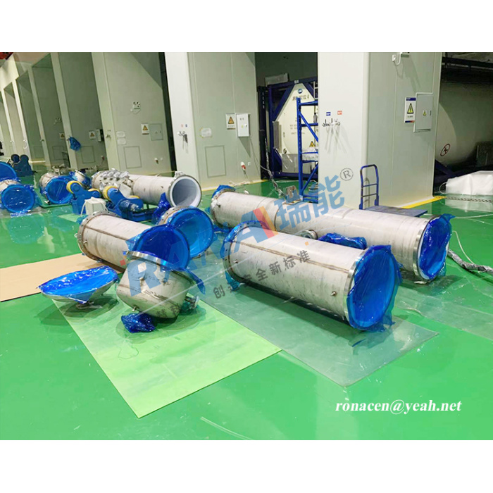 Сталёвая футроўка PTFE Антыкаразійнае абсталяванне вежавай калоны