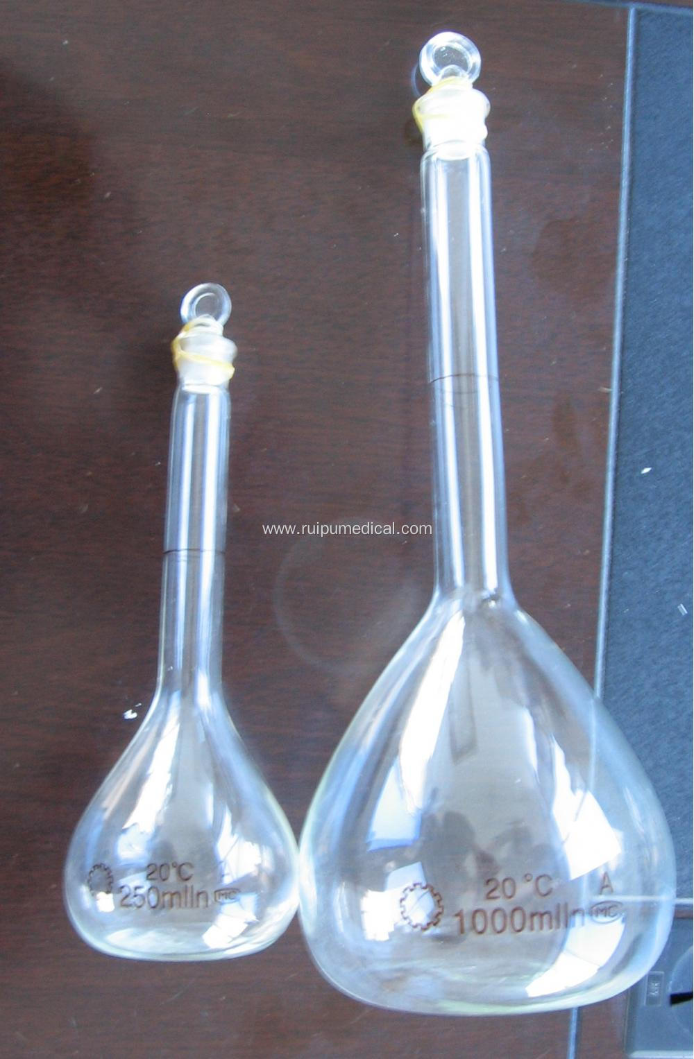 VOLUMETRIC FLASK with ONE GRADUATION MARK