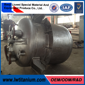 Manufacturer OEM CE Titanio Reaction Vessel
