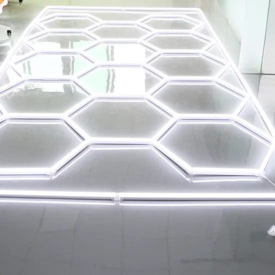 110 Volt Cordless LED Worklight for Car Detailing - 8ft*16ft Customizable Hexagonal Light