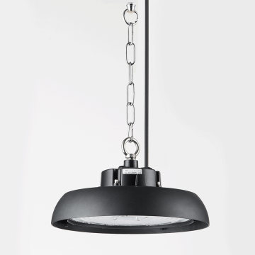 100W-200W IP65 Smart Dimmable Motion Sensor UFO LED High Bay Lamp with 23000 Lumen