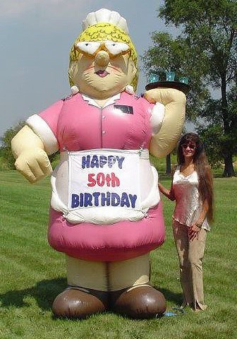 inflatable birthday messages