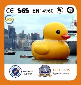 Hot selling & high quality big inflatable yellow duck/inflatable cartoon/advertising cartoon
