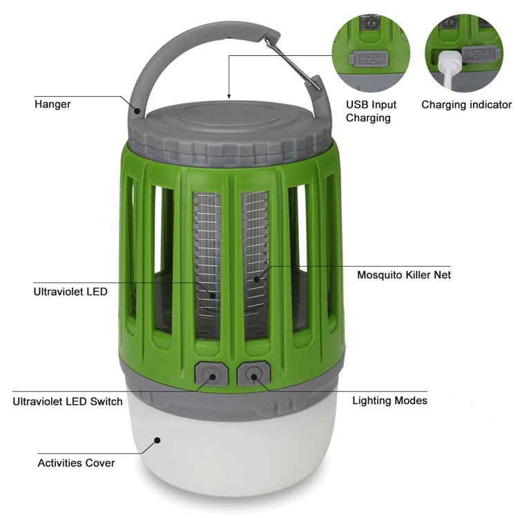 Mosquito Killer Camping Light 