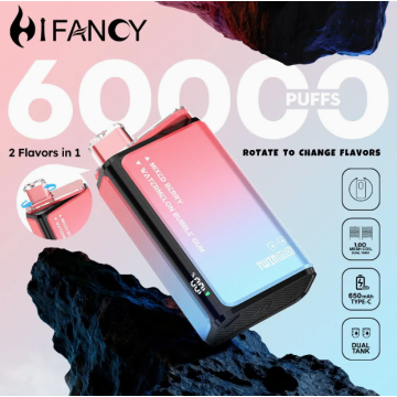 60K впръсквания Еднократен вап HIFANCY TWIN МАКС